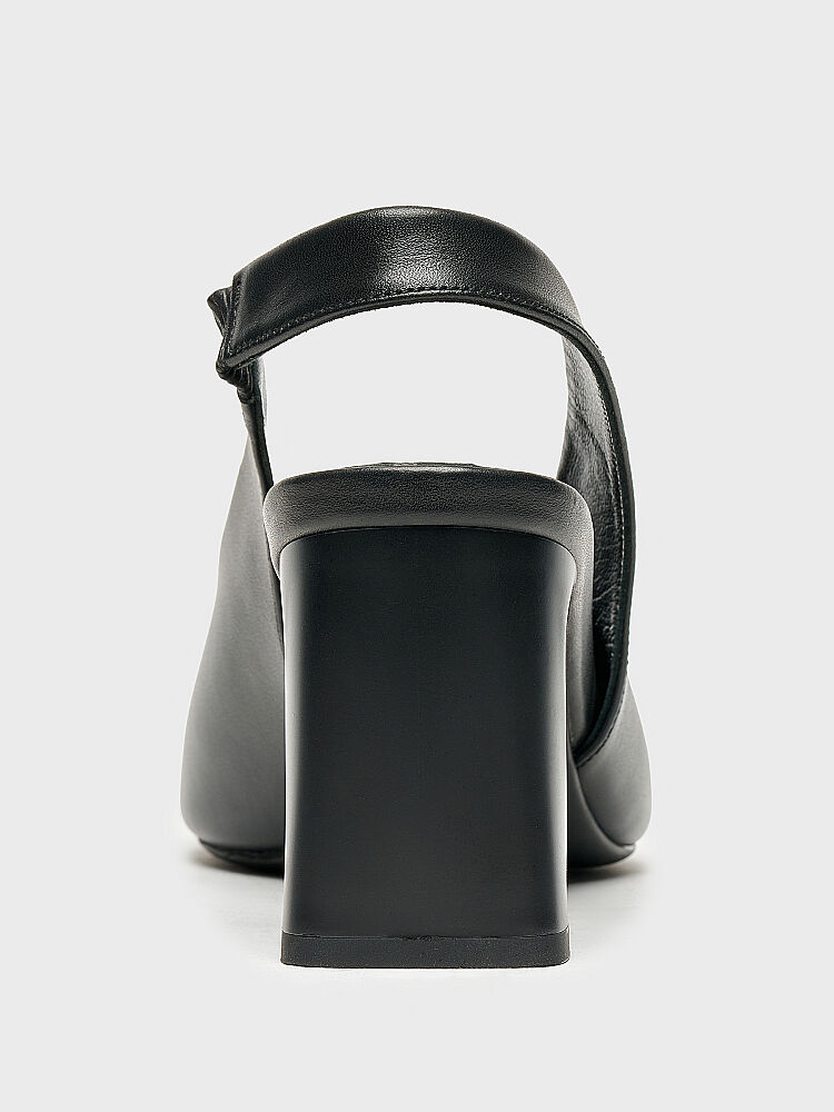 30133 KADIN TOPUKLU AYAKKABI SİYAH - 4