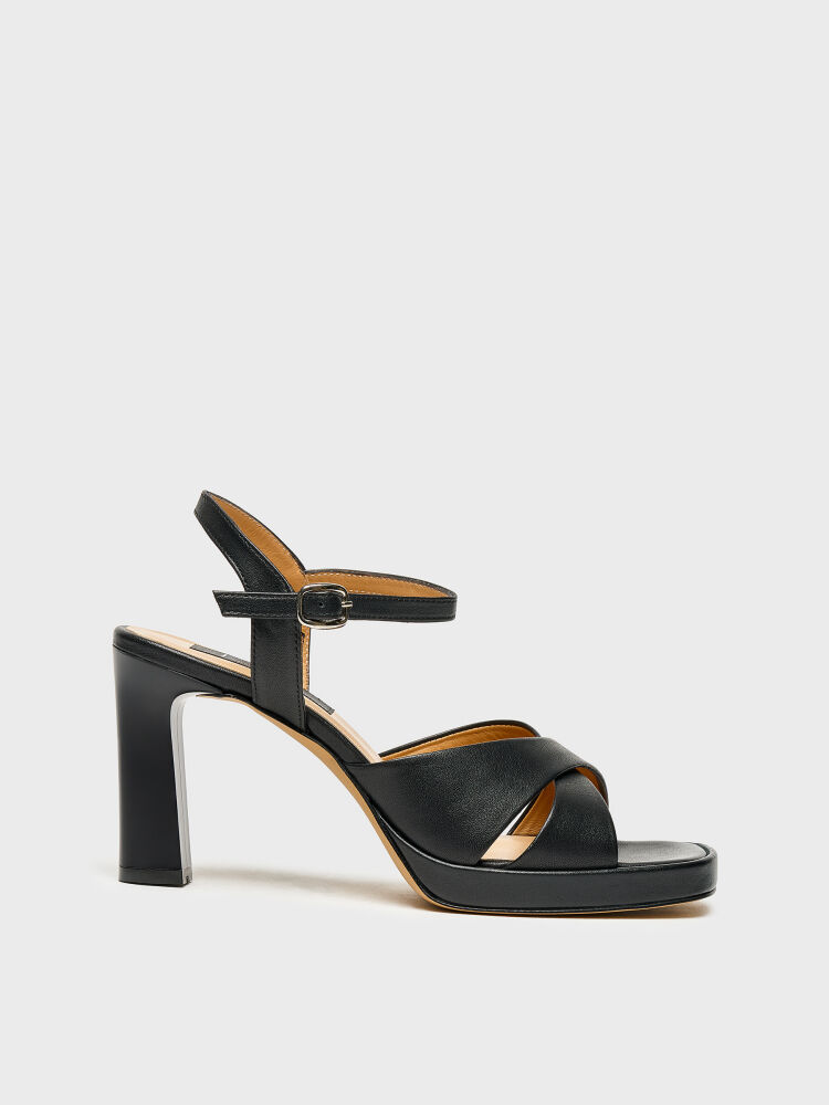 30134 KADIN TOPUKLU AYAKKABI SİYAH - 1