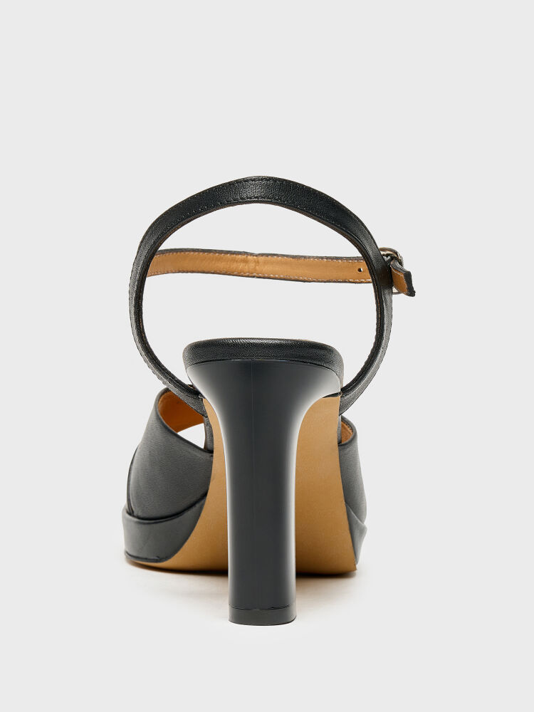 30134 KADIN TOPUKLU AYAKKABI SİYAH - 4