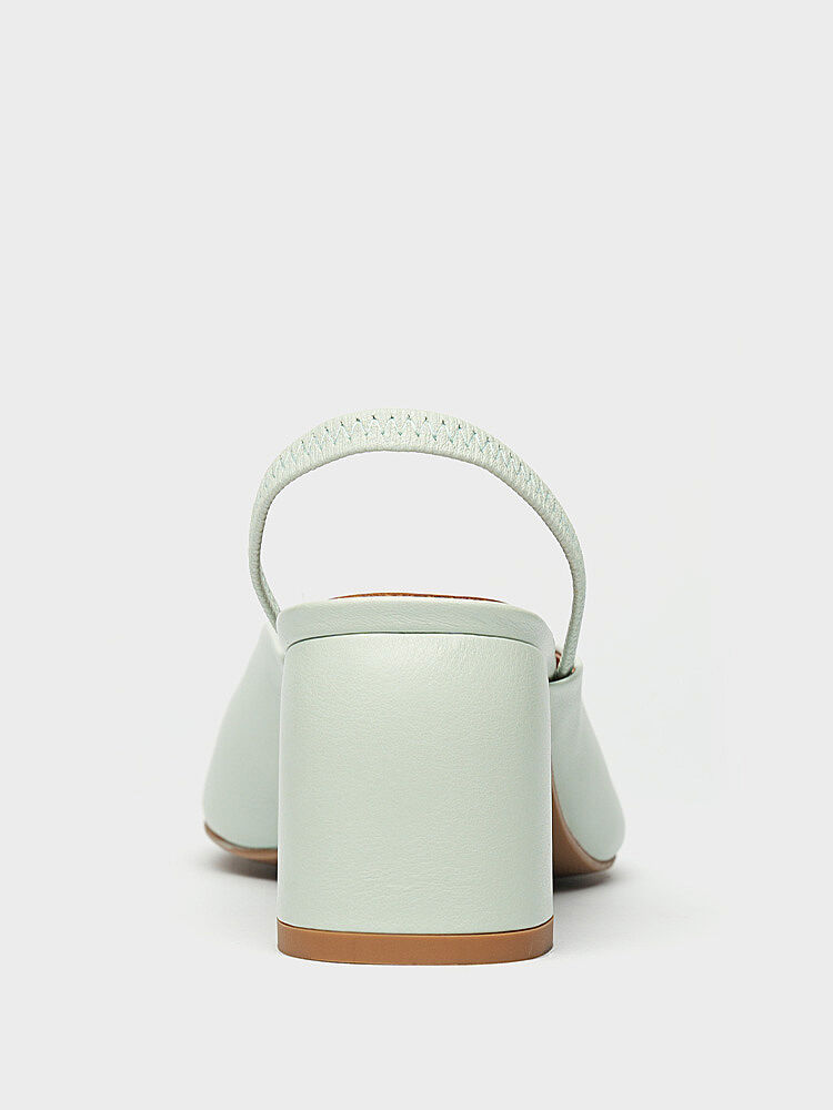 30136 KADIN TOPUKLU AYAKKABI YEŞİL - 4