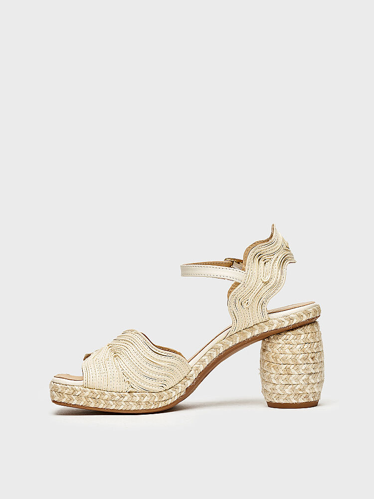 30138 KADIN TOPUKLU AYAKKABI BEJ DERİ - 3