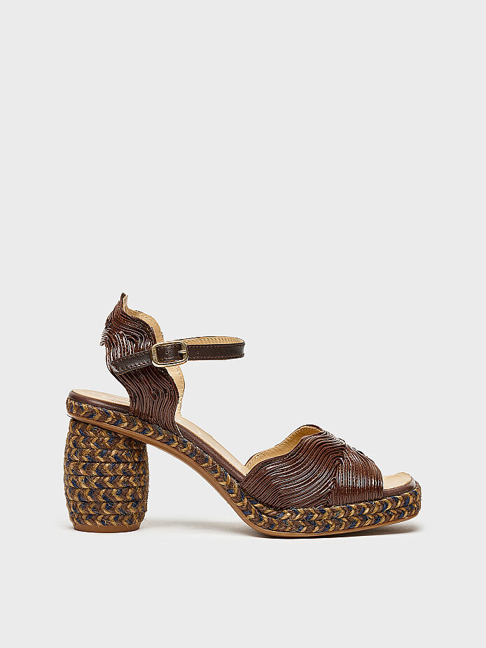 30138 KADIN TOPUKLU AYAKKABI KAHVE 