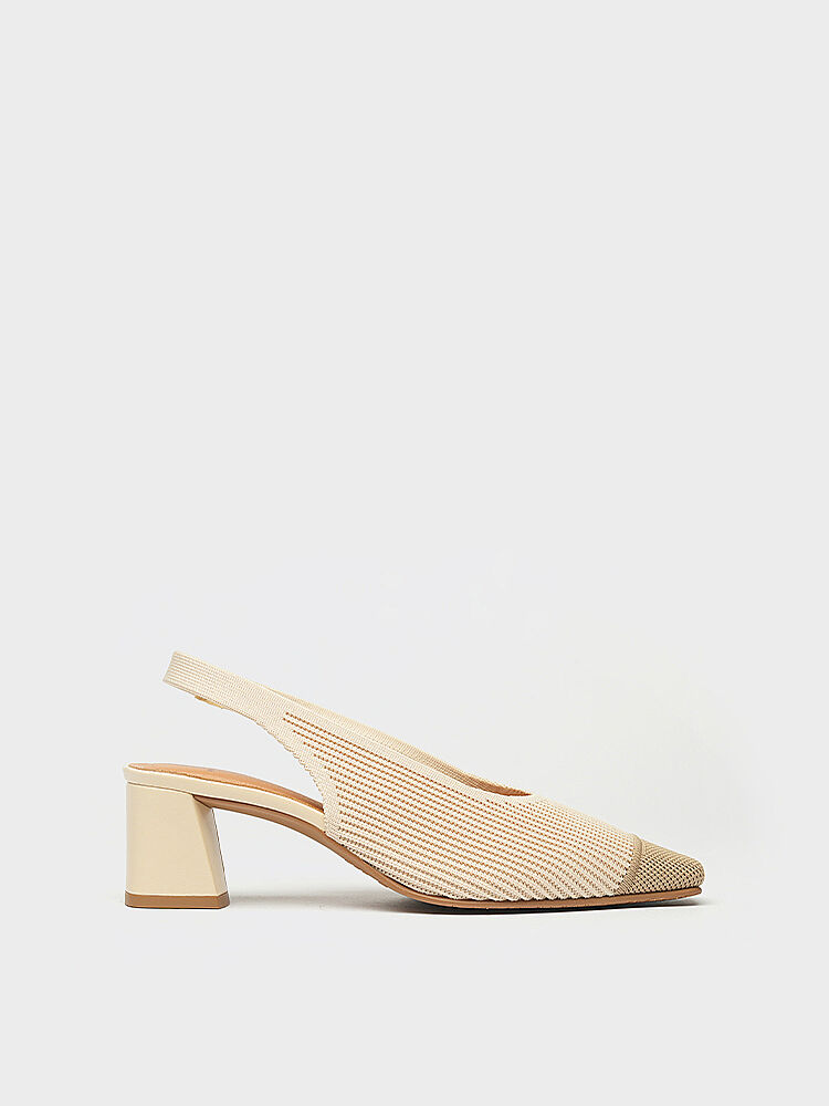 30141 KADIN AYAKKABI VİZON/KREM - 1