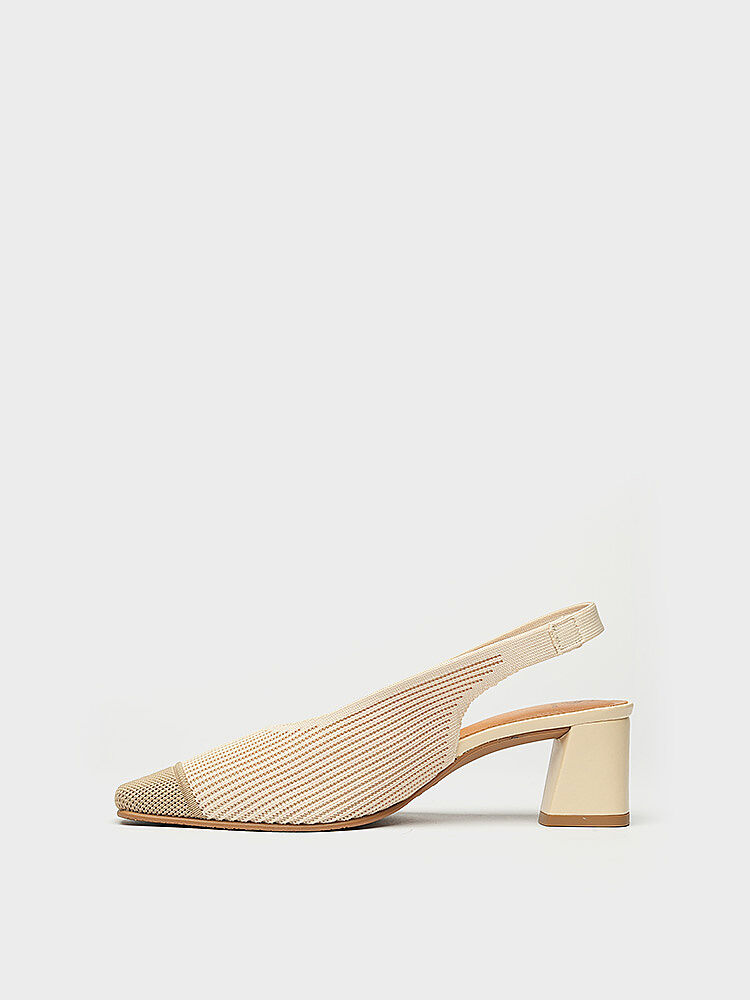 30141 KADIN AYAKKABI VİZON/KREM - 3