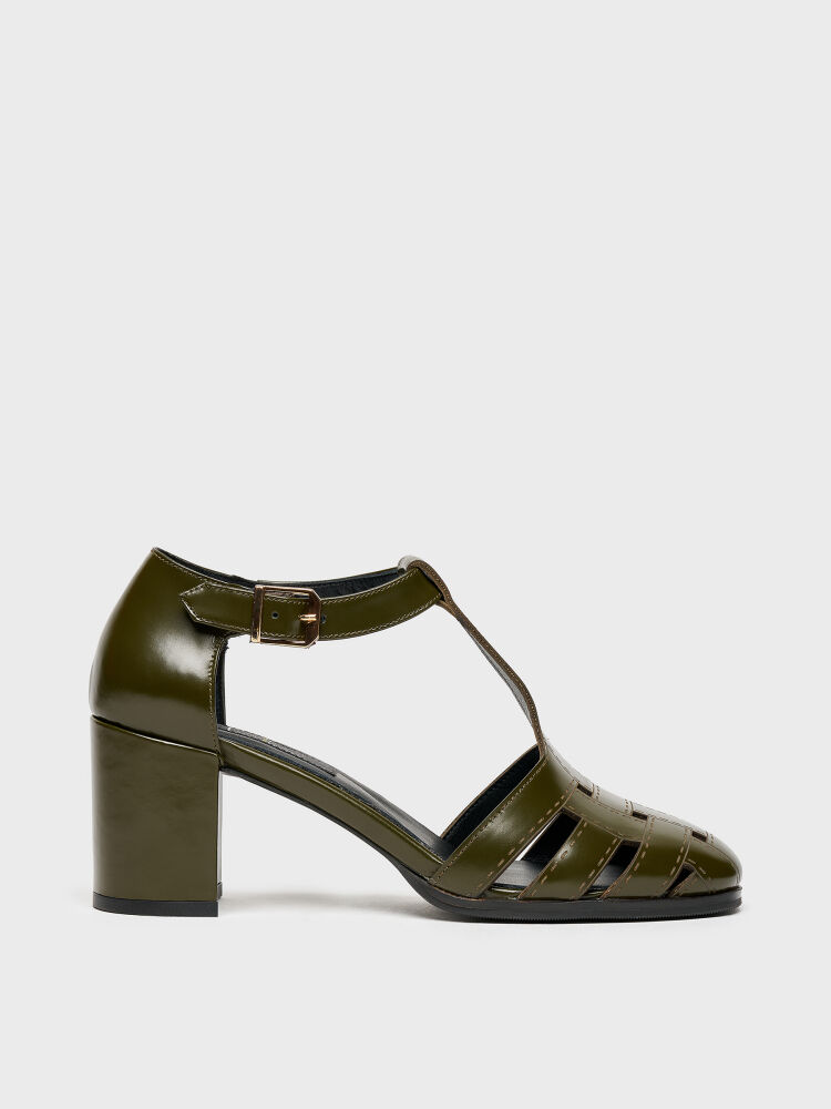 30142 KADIN AYAKKABI YEŞİL - 1