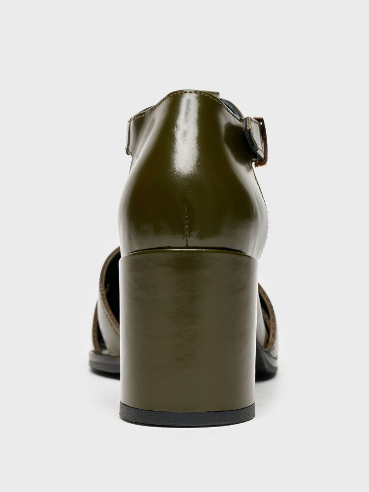 30142 KADIN AYAKKABI YEŞİL - 4