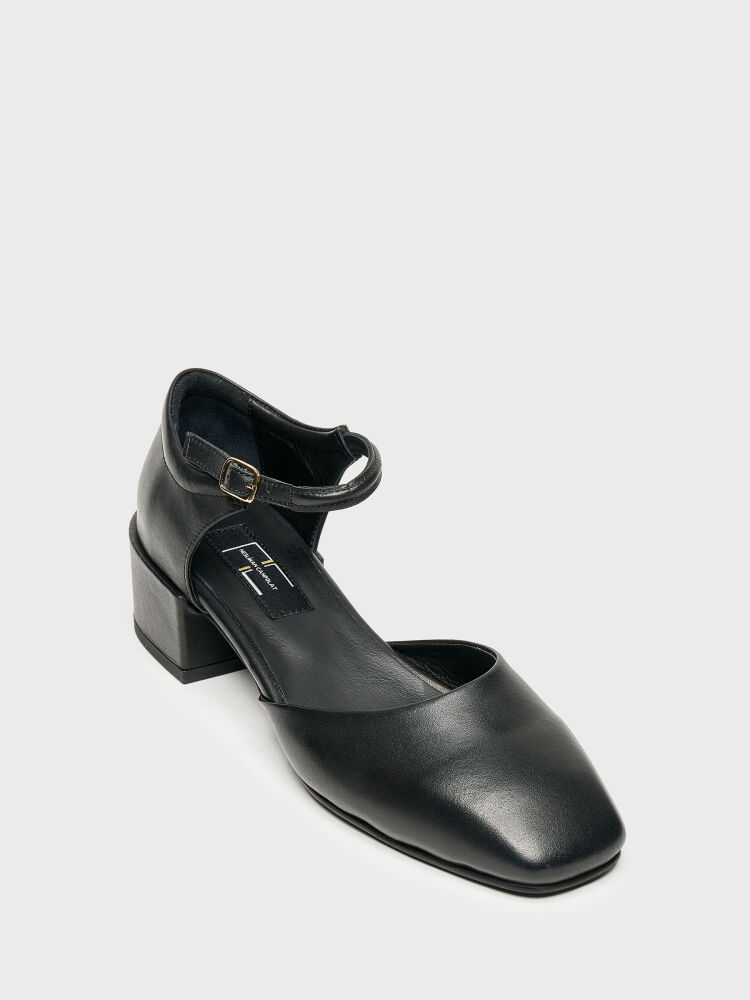 30145 KADIN TOPUKLU AYAKKABI SİYAH - 2