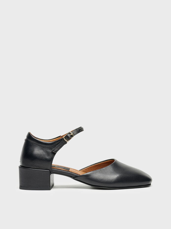 30145 KADIN TOPUKLU AYAKKABI SİYAH - 