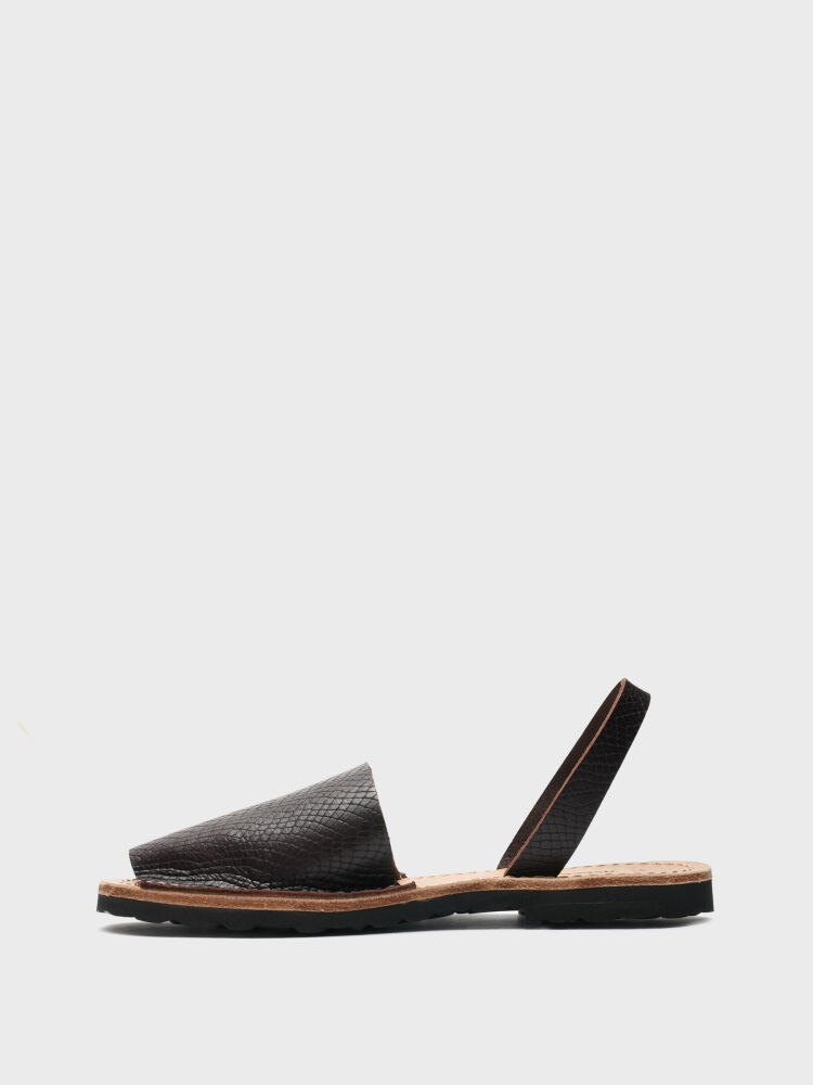 35117 KADIN SANDALET KAHVE - 3