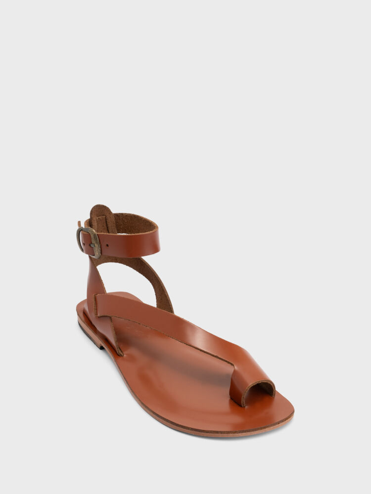 35140 KADIN SANDALET TABA - 2