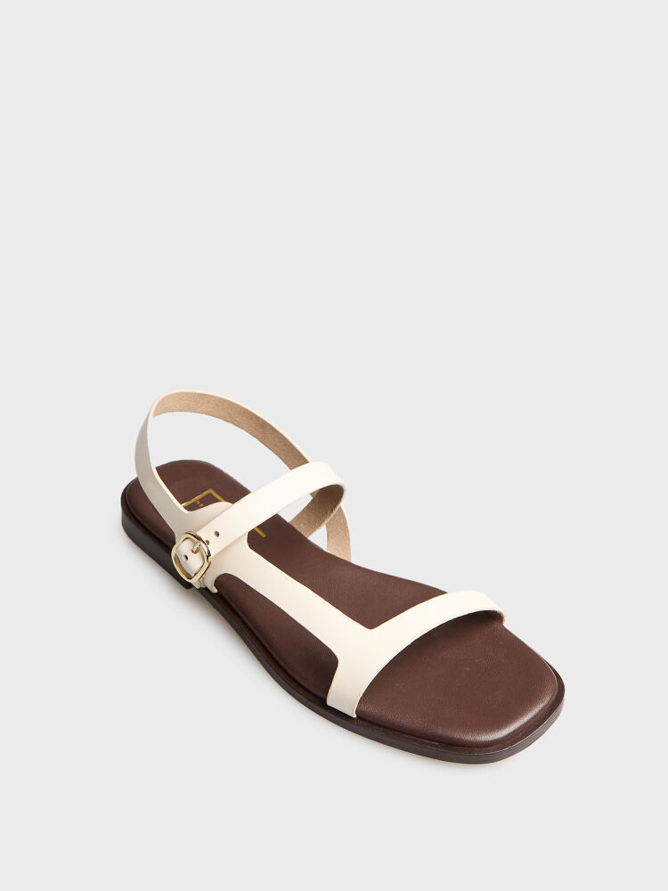 35149 KADIN SANDALET BEYAZ - 2