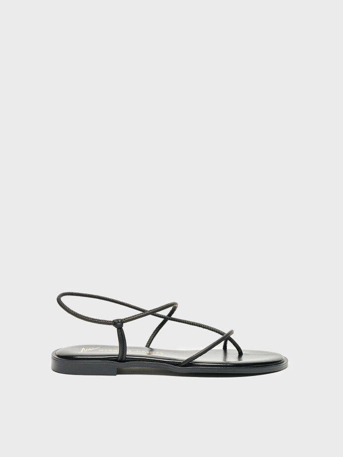 35162 KADIN SANDALET SİYAH - 