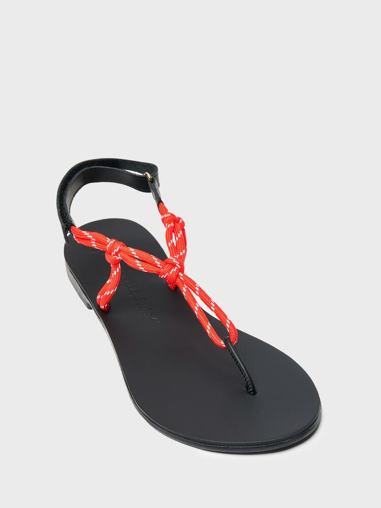 35163 KADIN SANDALET KIRMIZI - 2