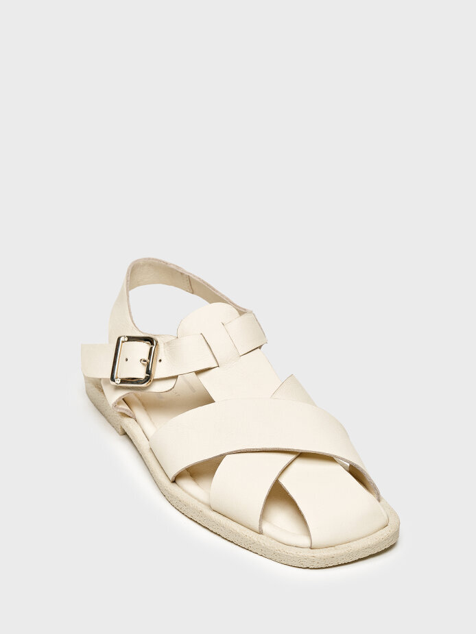 35171 KADIN SANDALET BUZ - (1)