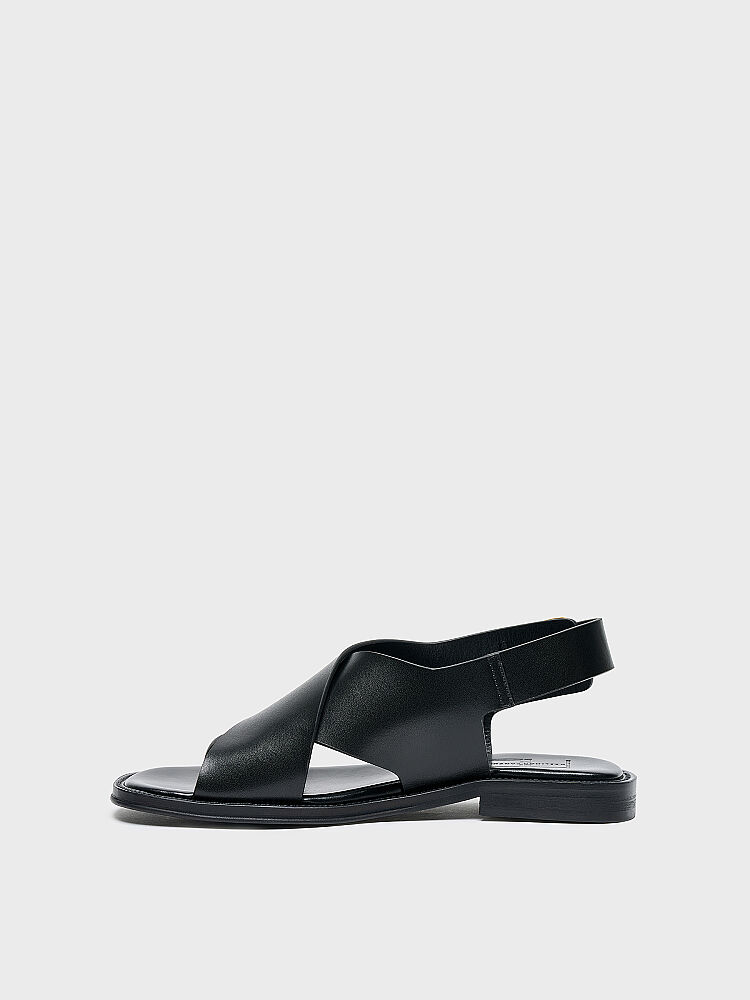 35191 KADIN SANDALET SİYAH - 3