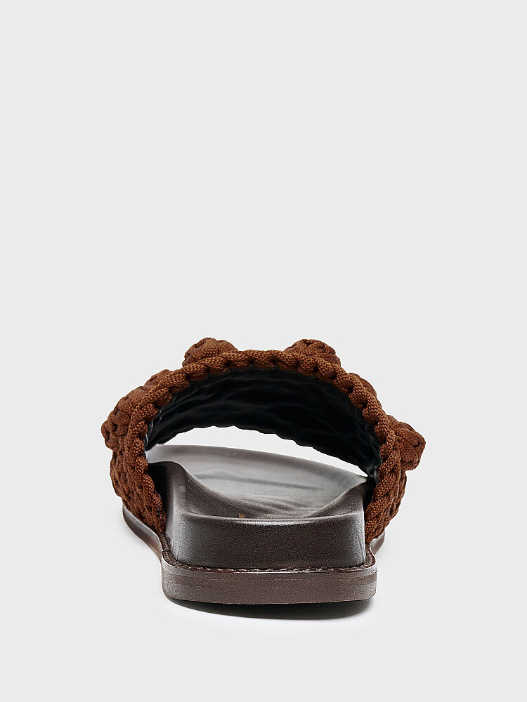 40118 KADIN TERLİK KAHVE KUMAŞ - 4