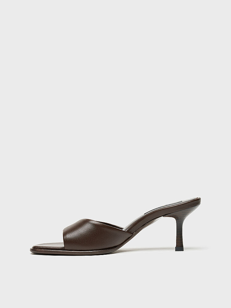 40125 KADIN TOPUKLU TERLİK KAHVE - 3