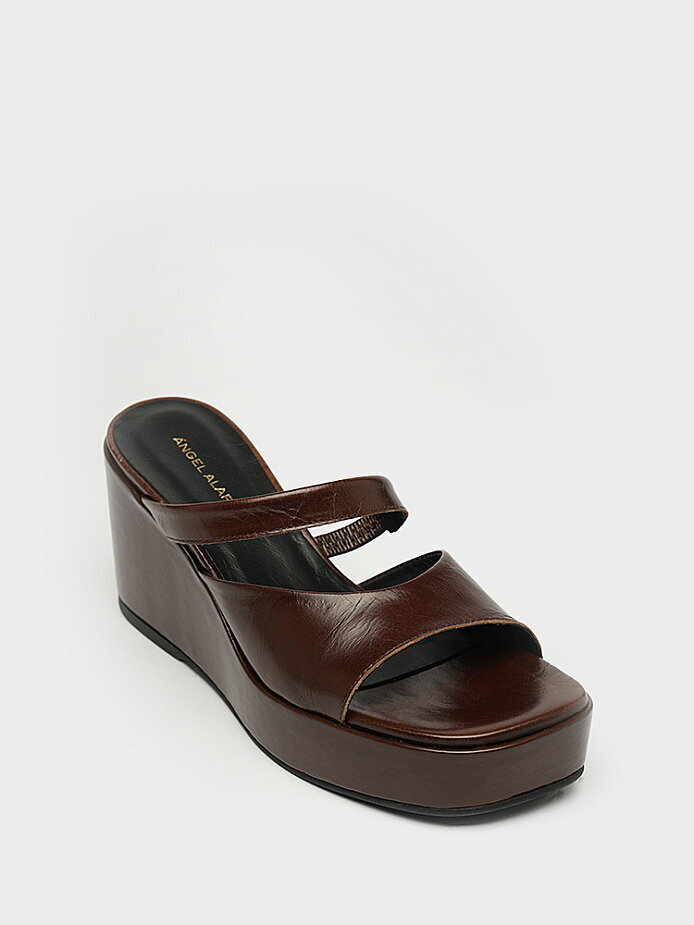 40128 KADIN TOPUKLU TERLİK KAHVE - (1)