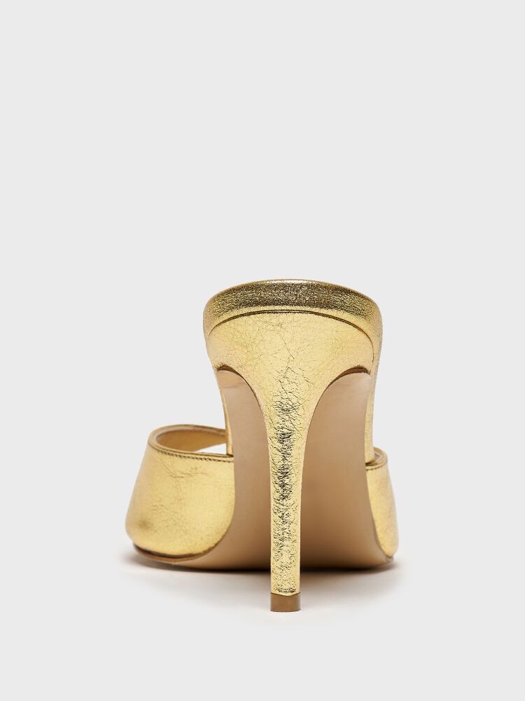 40131 KADIN TERLİK GOLD DERİ - 4