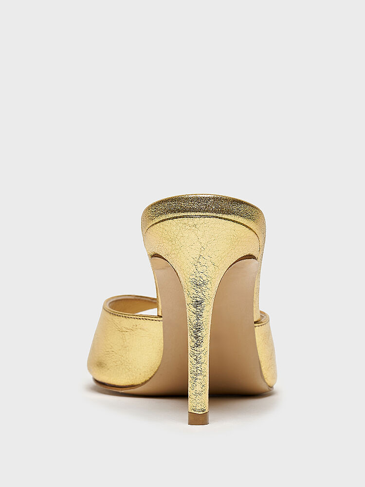 40131 KADIN TERLİK GOLD DERİ - 4