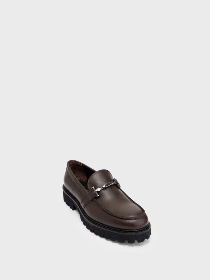 50224 ERKEK AYAKKABI KAHVE - (1)