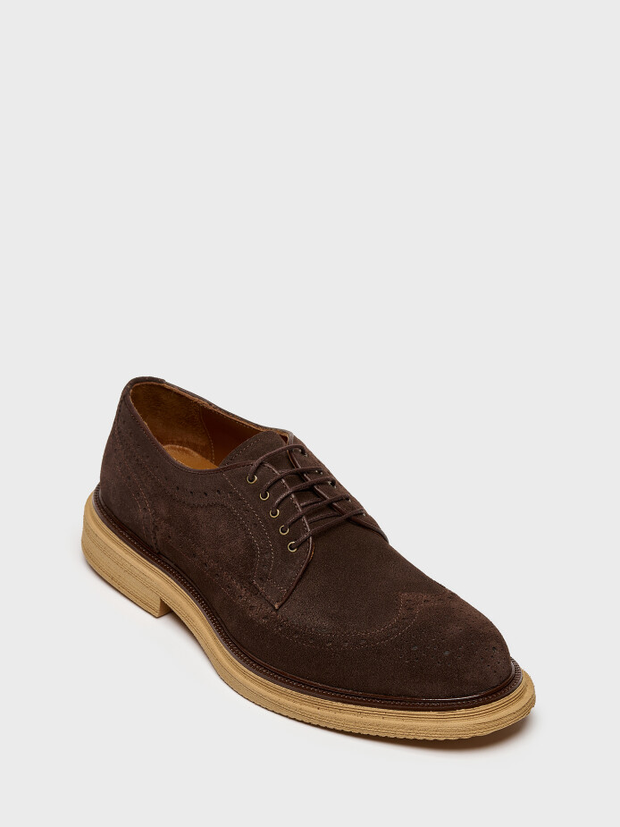 50230 ERKEK AYAKKABI KAHVE SÜET - (1)