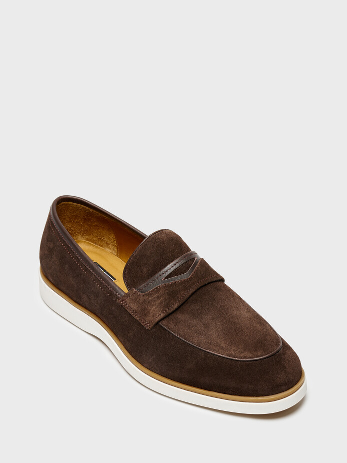 50237 ERKEK AYAKKABI KAHVE SÜET - (1)