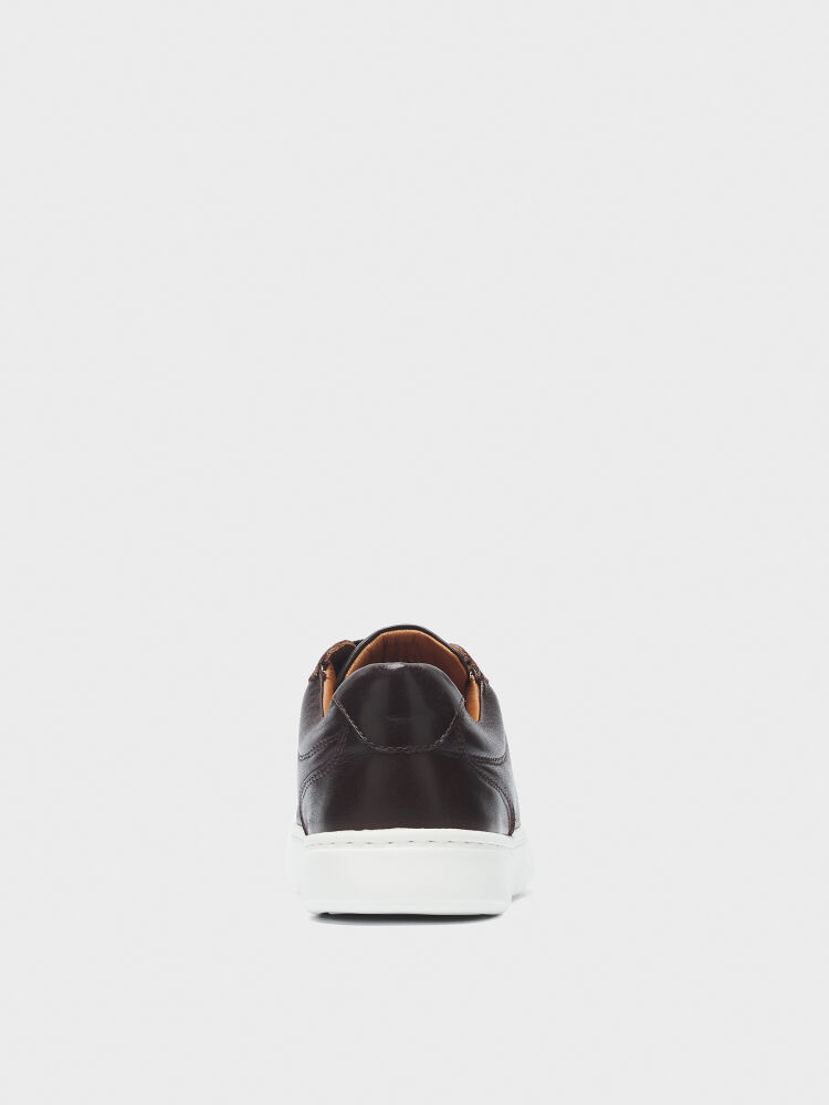 50245 ERKEK SNEAKER AYAKKABI KAHVE - 4
