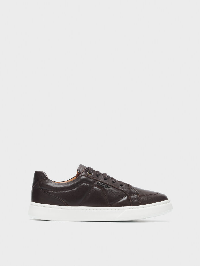50245 ERKEK SNEAKER AYAKKABI KAHVE 