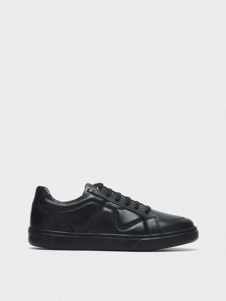 50245 ERKEK SNEAKER AYAKKABI SİYAH - 1