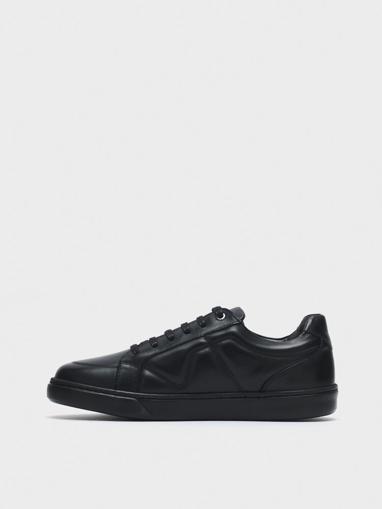 50245 ERKEK SNEAKER AYAKKABI SİYAH - 3