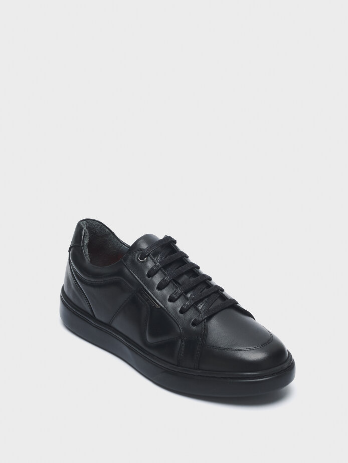 50245 ERKEK SNEAKER AYAKKABI SİYAH - (1)