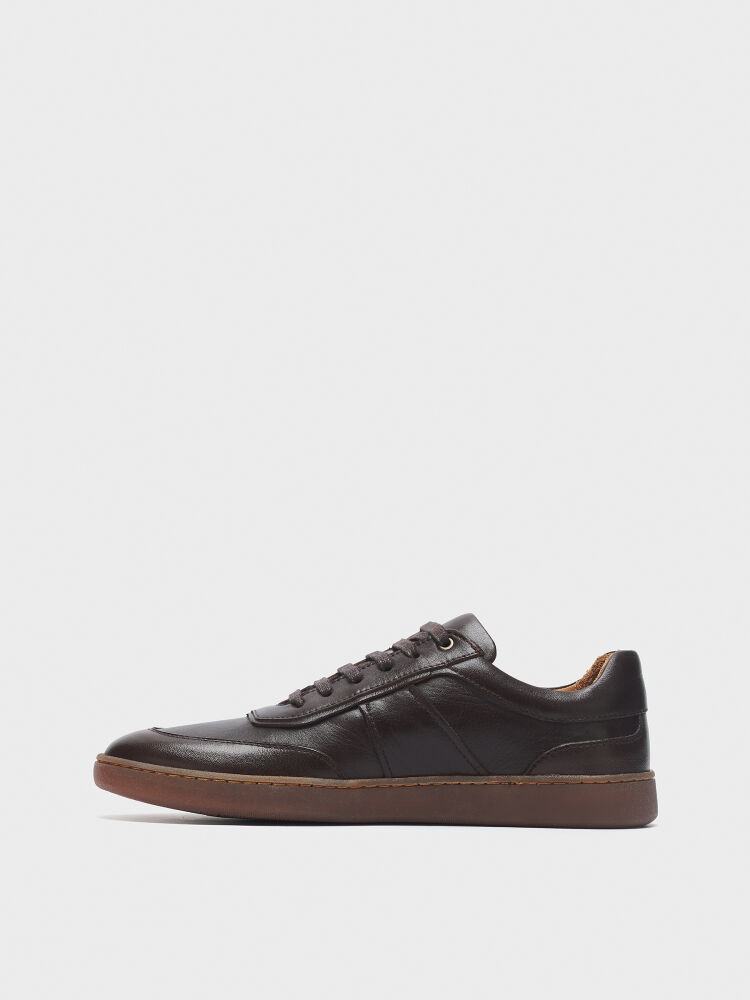 50246 ERKEK AYAKKABI SNEAKER KAHVE - 3