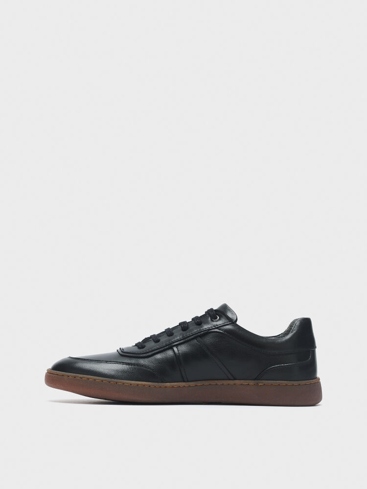 50246 ERKEK AYAKKABI SNEAKER SİYAH - 3