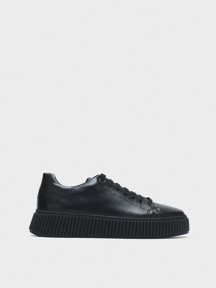 50248 ERKEK AYAKKABI SNEAKER SİYAH - 1