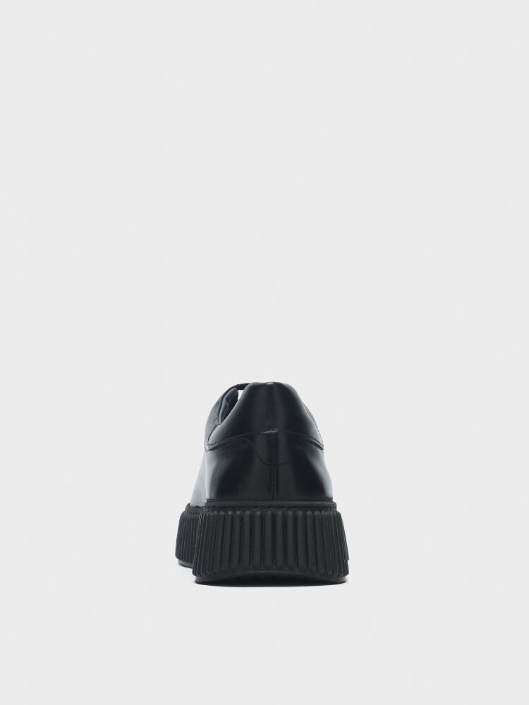 50248 ERKEK SNEAKER AYAKKABI SİYAH - 4