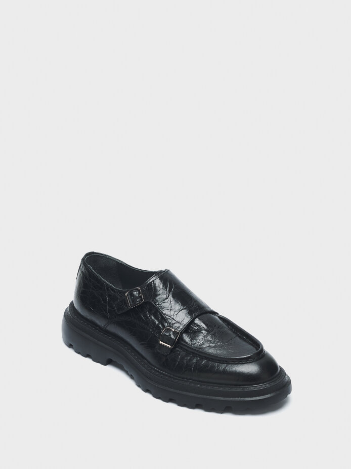 50249 ERKEK AYAKKABI LOAFER SİYAH - (1)