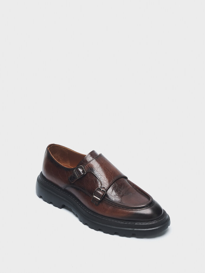 50249 ERKEK AYAKKABI LOAFER TABA - (1)