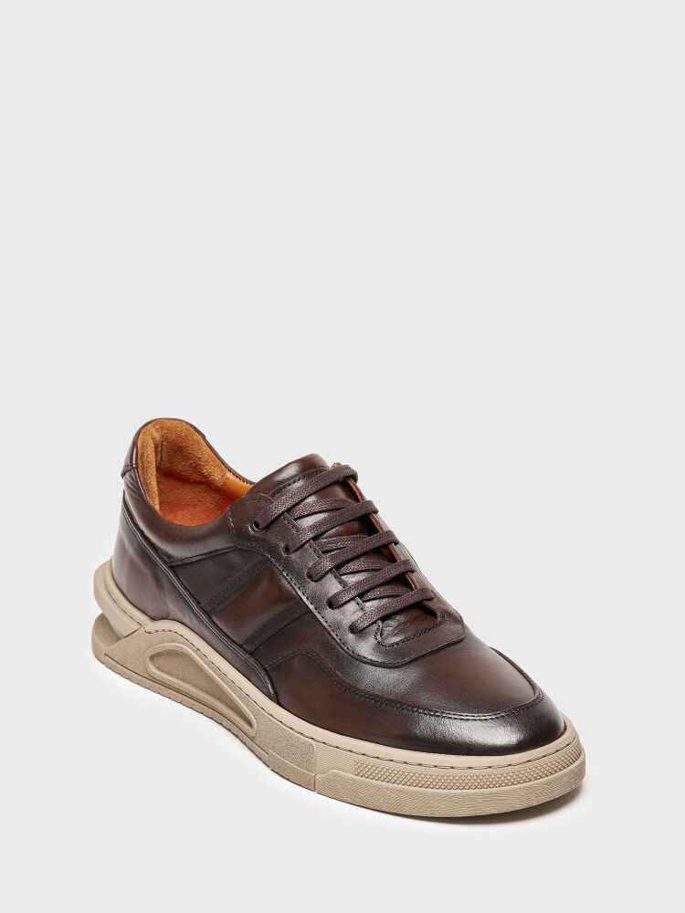 50250 ERKEK AYAKKABI SNEAKER KAHVE - 2