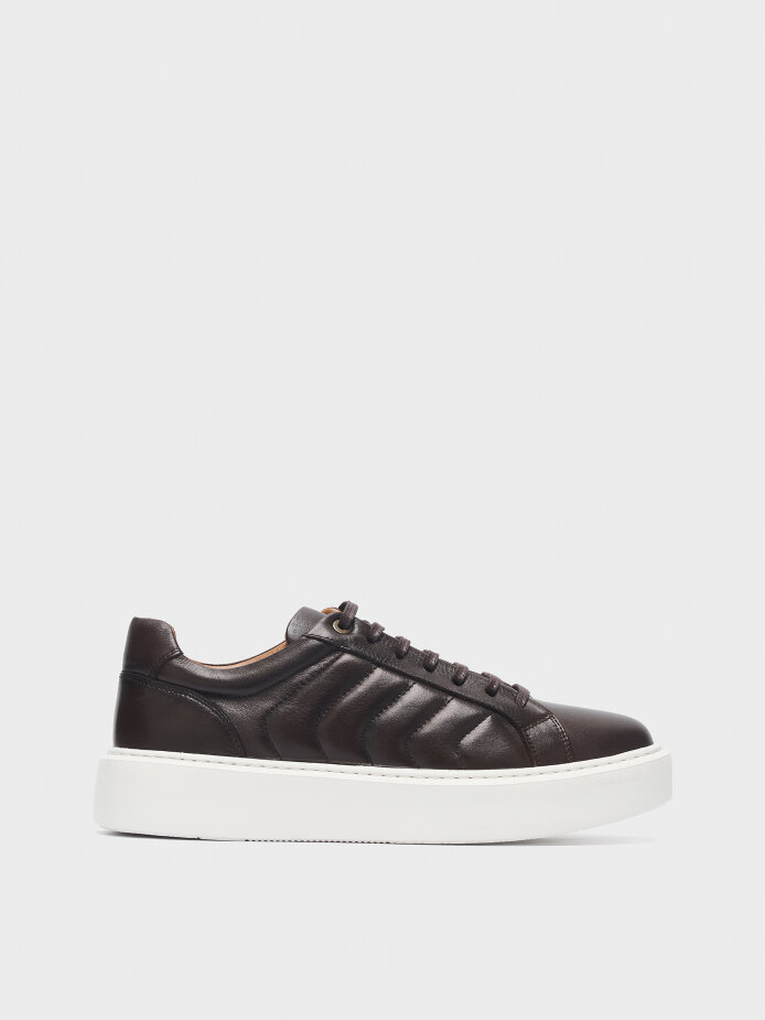 50255 ERKEK AYAKKABI SNEAKER KAHVE 