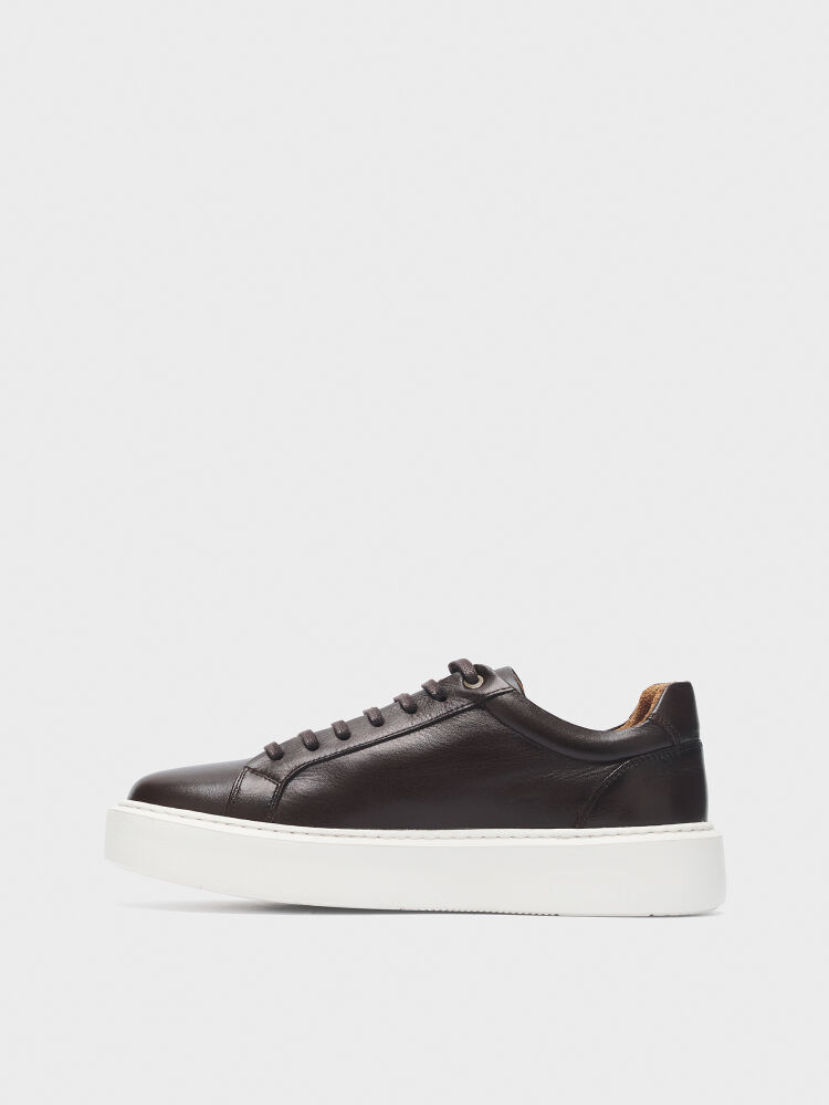 50255 ERKEK AYAKKABI SNEAKER KAHVE - 3