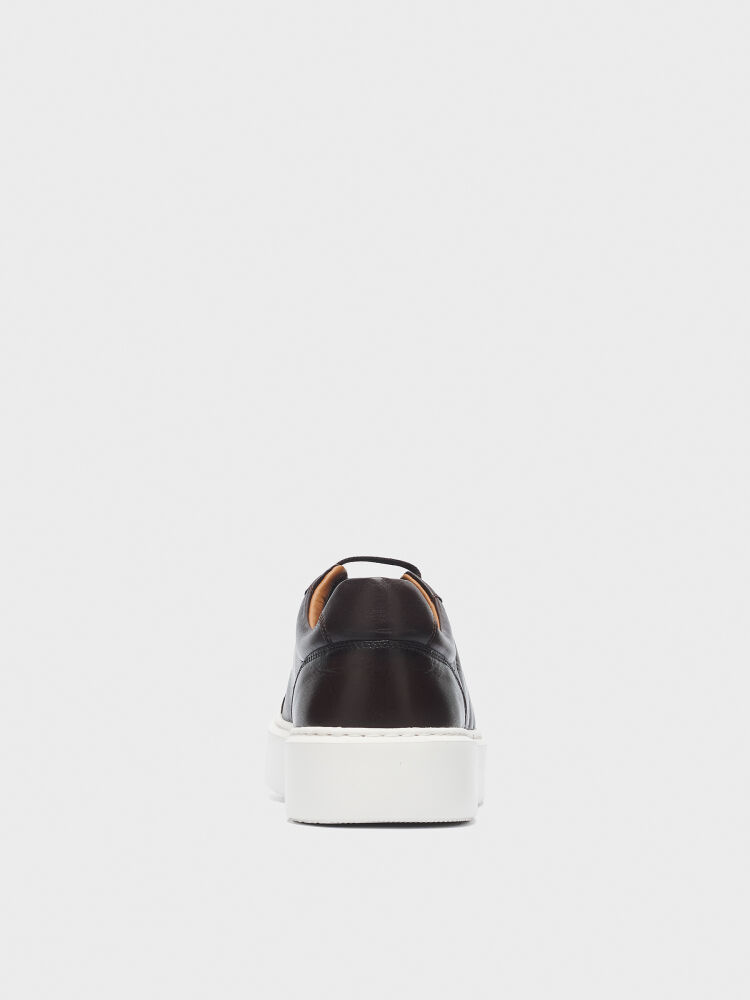 50255 ERKEK AYAKKABI SNEAKER KAHVE - 4