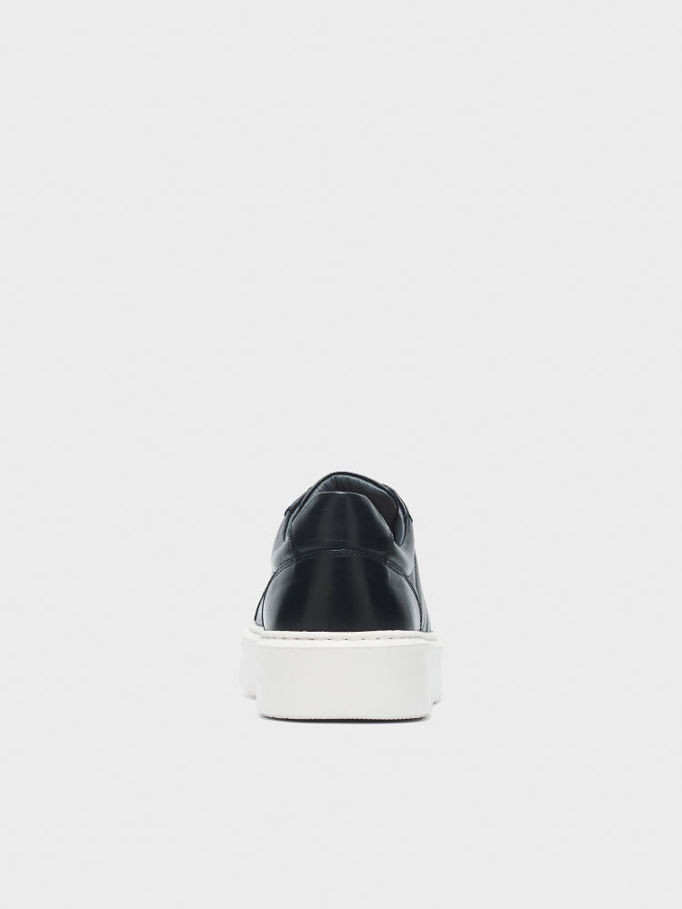 50255 ERKEK AYAKKABI SNEAKER SİYAH - 4