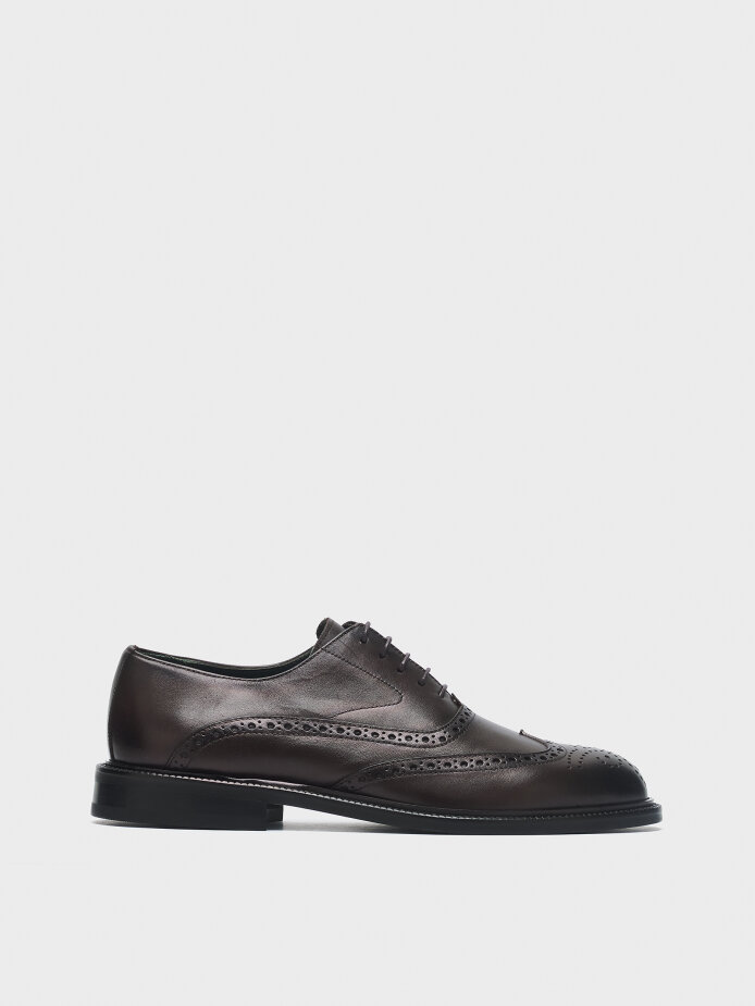 50256 ERKEK AYAKKABI LOAFER KAHVE 