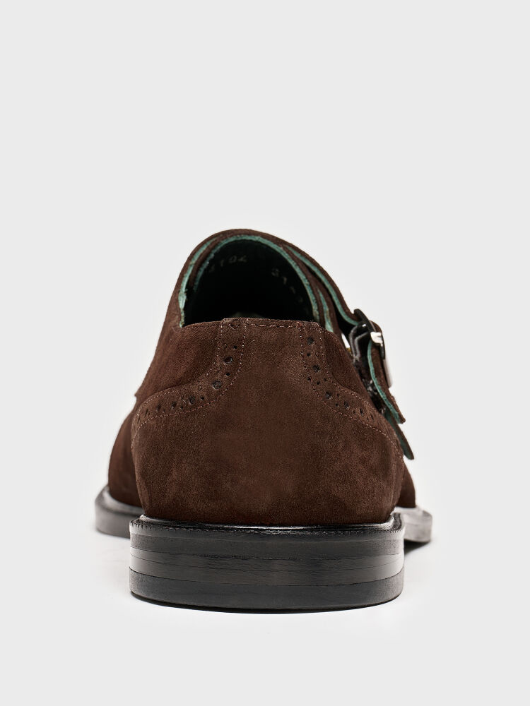 50257 ERKEK AYAKKABI LOAFER KAHVE SÜET - 4