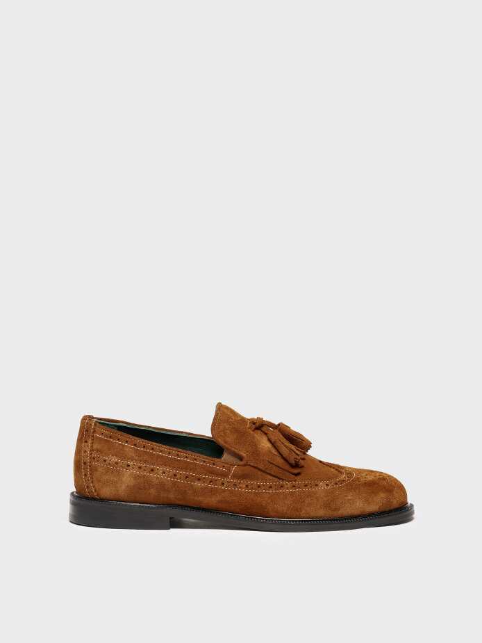 50258 ERKEK AYAKKABI TABA SÜET 