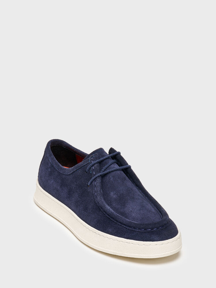 50261 ERKEK SNEAKER AYAKKABI LACİVERT SÜET - 2