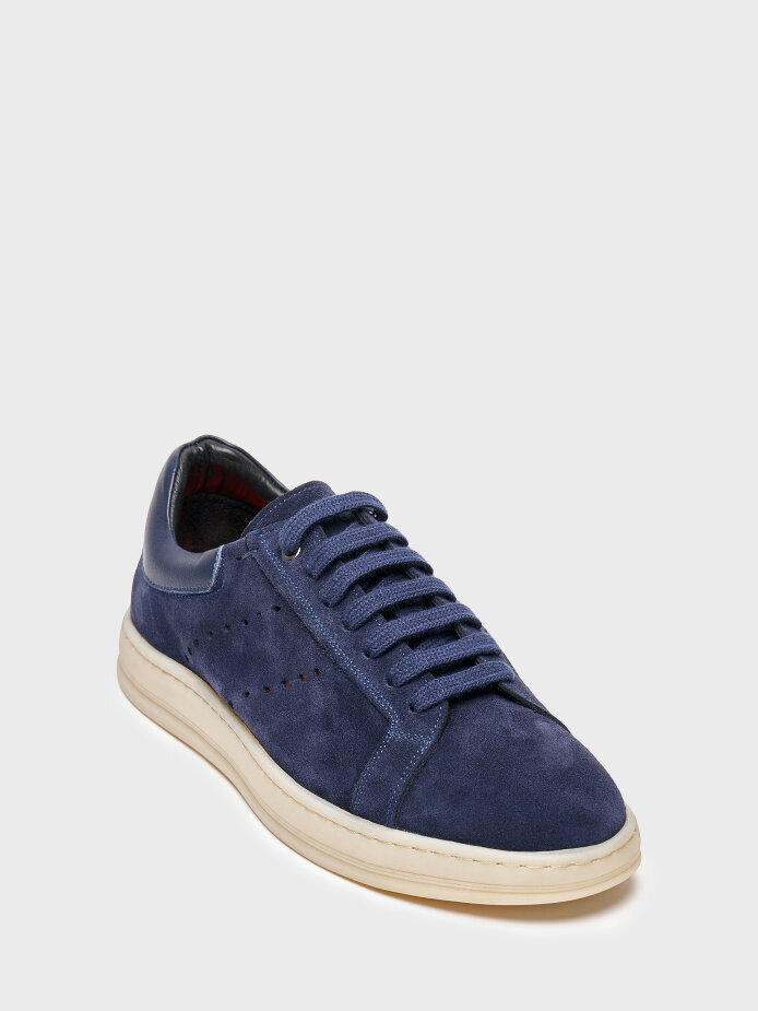 50264 ERKEK AYAKKABI LACİVERT SÜET - (1)