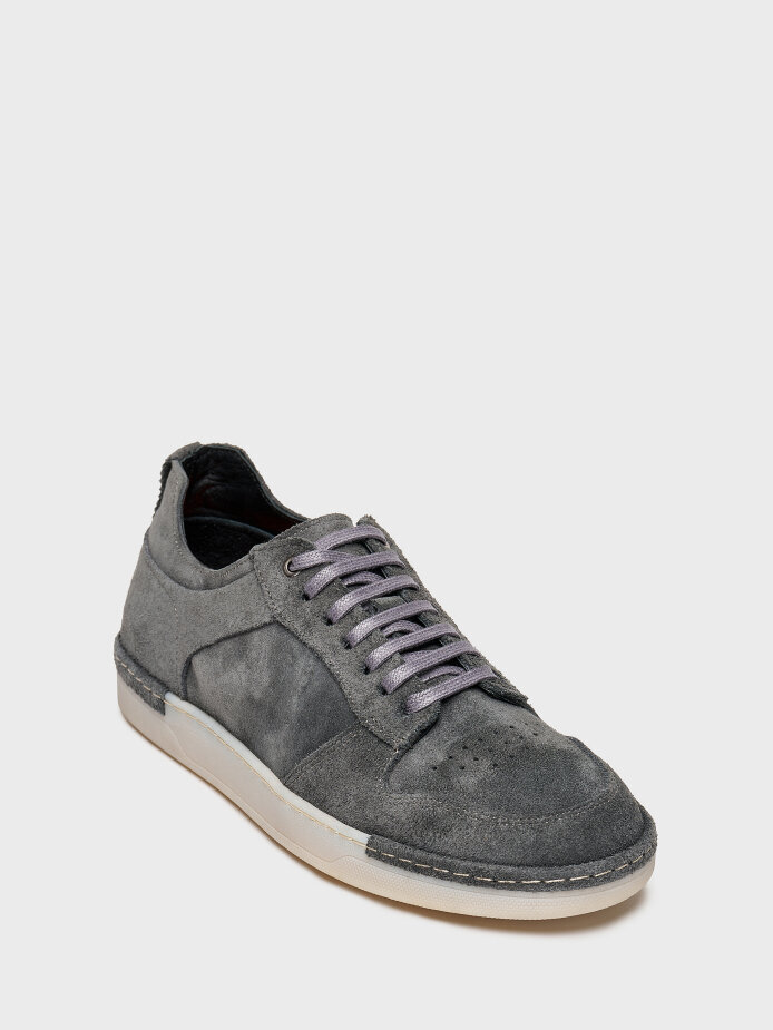 50265 ERKEK AYAKKABI ANTRASİT SÜET - (1)