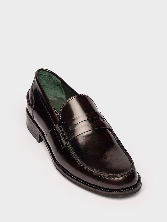 50283 ERKEK AYAKKABI BORDO AÇMA - (1)